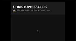 Desktop Screenshot of christopherallis.com